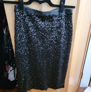 Express sequined skirt